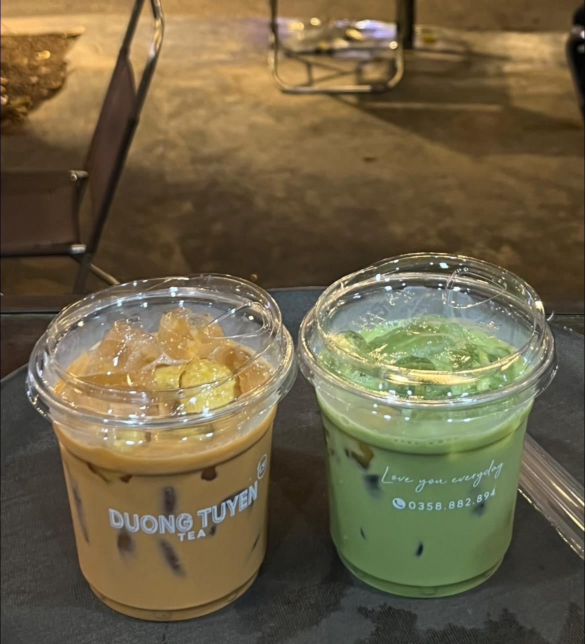 trà sữa liên hương