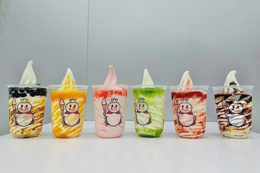 quán kem tại liên hương