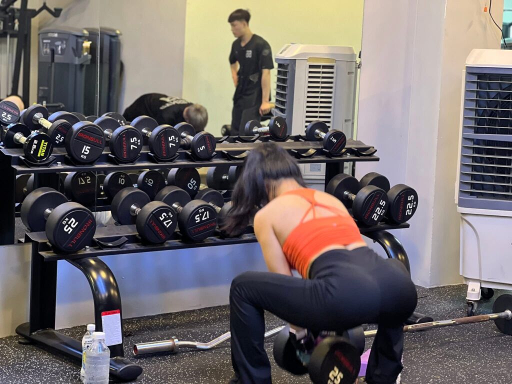 phòng tập gym tại Liên Hương