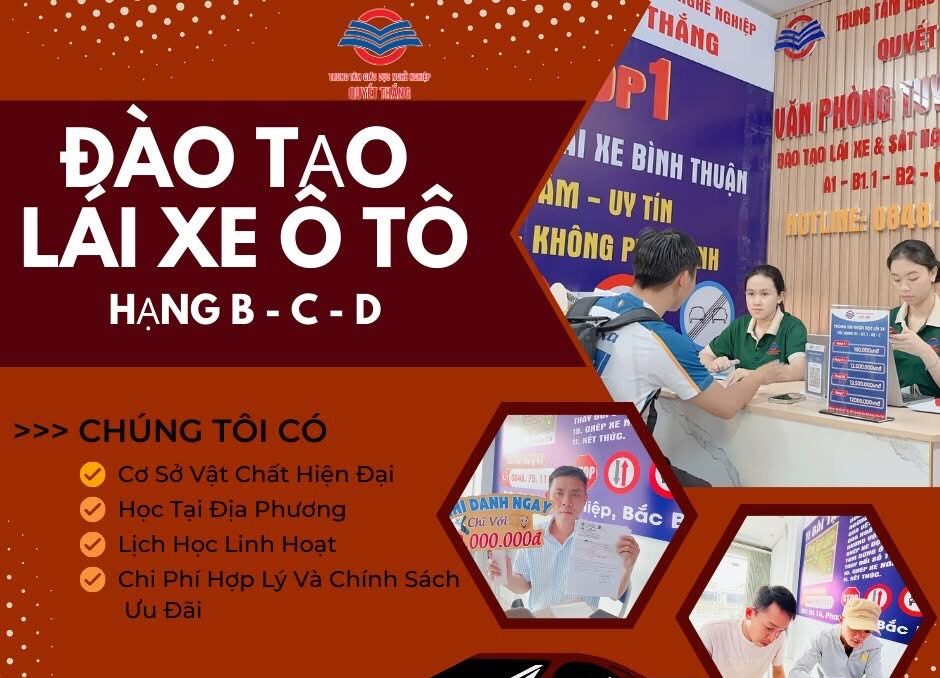 trung tâm đào tạo lái xe liên hương