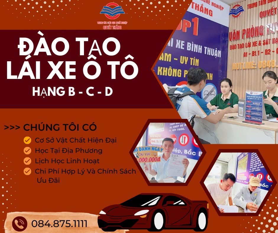 trung tâm đào tạo lái xe liên hương