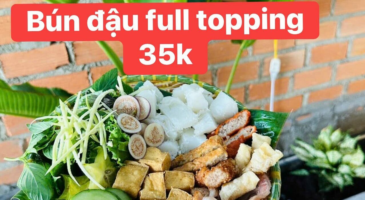 bún đậu mắm tôm tại liên hương