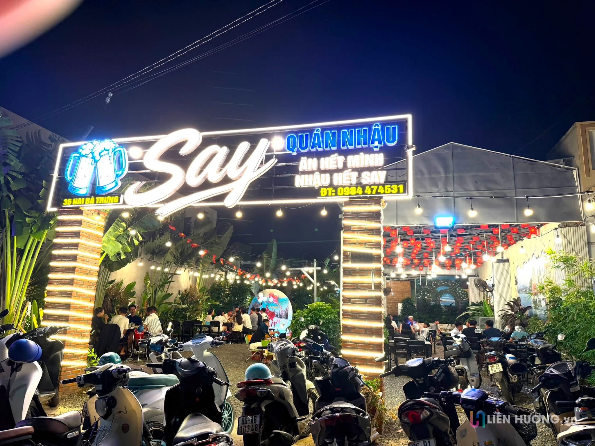 Say Quán – Quán nhậu mới mở có nhạc DJ tại Xã Liên Hương