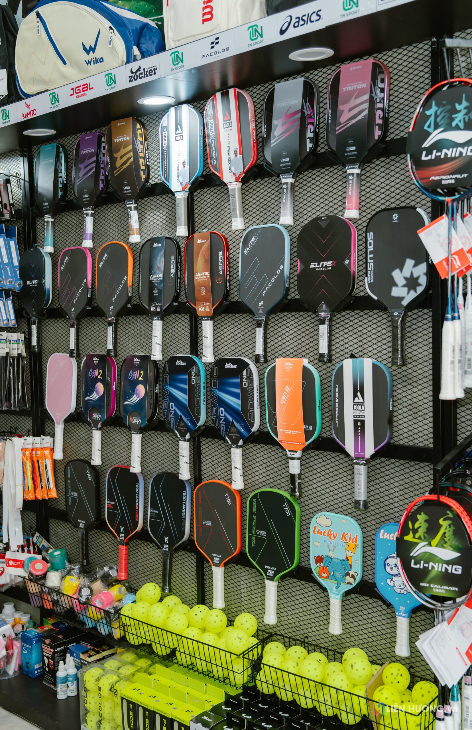 Vợt pickleball chính hãng thương hiệu nổi tiếng tại TN Sport
